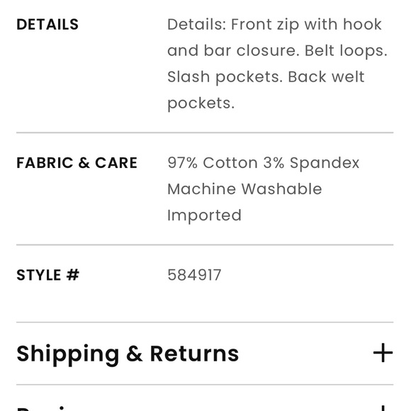 Loft Riviera slim fit trousers. Size 4 - Picture 4 of 4